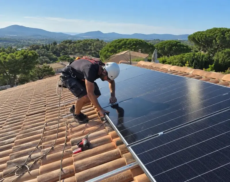 Installateur panneaux solaires Saint-Germain-sur-Rhône — pose photovoltaïque sur toiture